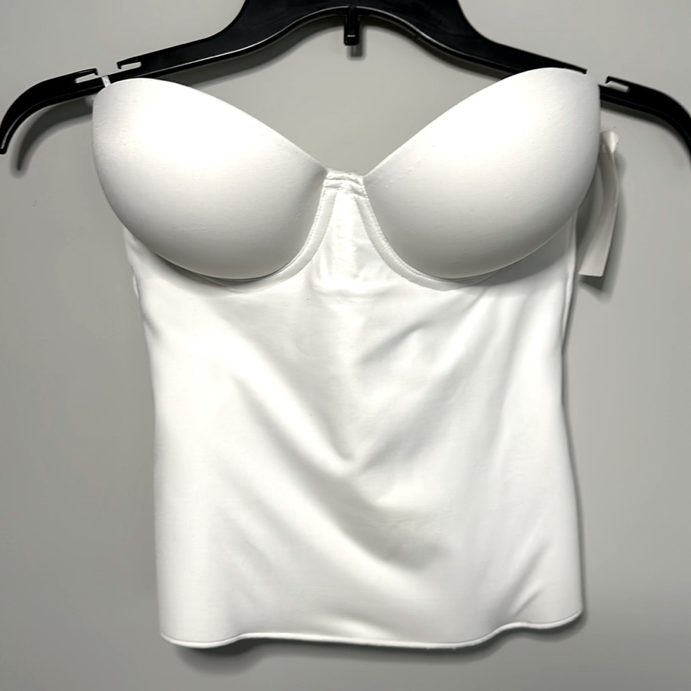 NWT Felina Bustier Corset White 34D